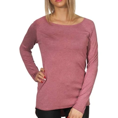 Image of ONLY Onlmila LACY L S LONG Jumper, Women&#039;s, Size: XL, Mesa rose