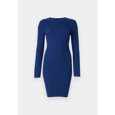 Image of Pieces Pccrista O NECK Dress Jumper dress, Women&#039;s, Size: XL, Bellwether blue