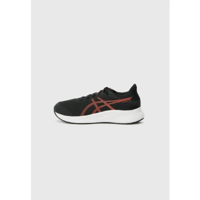 Image of Asics Patriot 13 Unisex Road running shoes for kids, Size: 1, Black/flash red