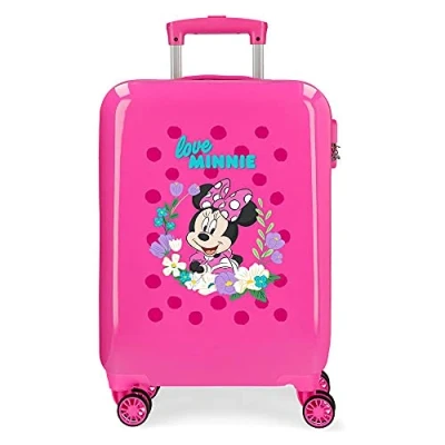 Image of Disney Minnie Golden Days Luggage, Turquoise, 38x55x20 cms, Suitcase