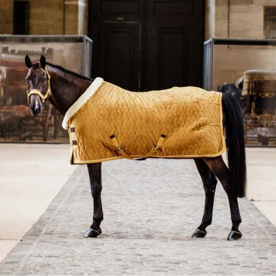 Image of Kentucky Show Rug Velvet 160g Mustard