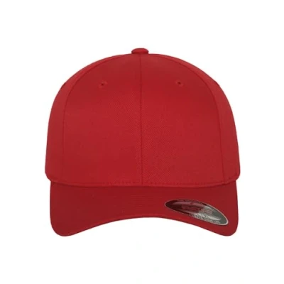 Image of Flexfit Combed Cap, Size: XXL, Red