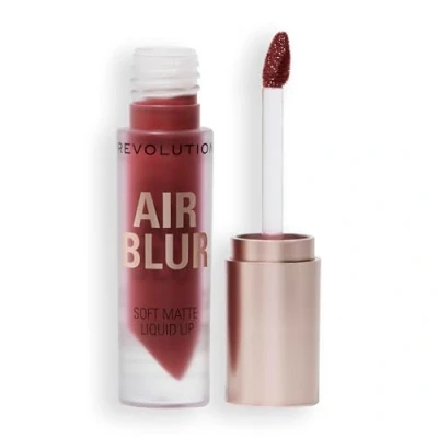 Image of Revolution Air Blur Matte Liquid Lipstick Long Lasting Lip Colour Vegan &amp; Cruelty Free Dreamy Red 3.5 ml