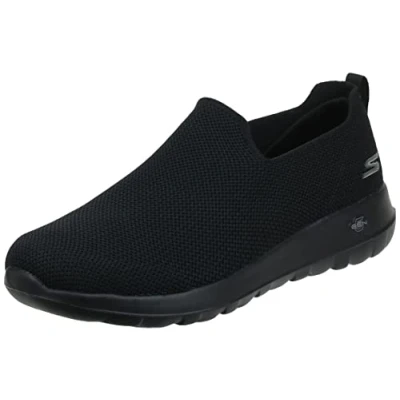 Image of Skechers Performance GO WALK MAX Walking trainers, Men&#039;s, Size: 9, Black Textile