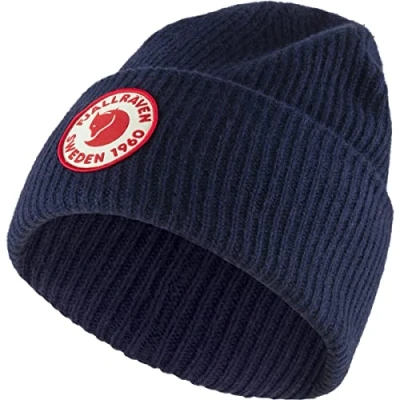 Image of Fjällräven 1960 LOGO HAT Beanie, Size: One Size, Dark navy