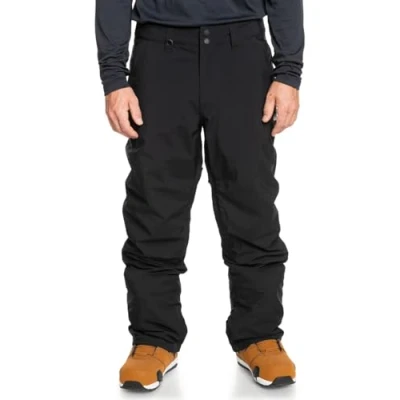 Image of Quiksilver Estate Snowboard pants, Men&#039;s, Size: XS, True black