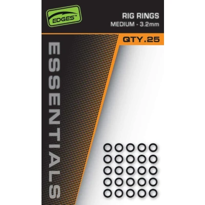 Image of Fox Edges Rig Rings Medium (25 pieces) Terminal tackle