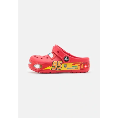 Image of Crocs CARS LMQ Crocband Unisex Mules for kids, Size: 12K, Red shoes