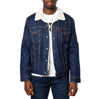 Image of Levi&#039;s TYPE Trucker Denim jacket, Men&#039;s, Size: XS, Rockridge