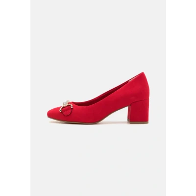 Image of MARCO TOZZI Women&#039;s Damen Pumps 2 22428 44, Red, 4 UK
