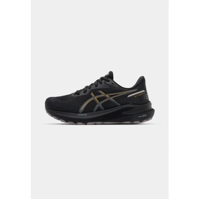 Image of Asics GT1000 13 GTX Stability running shoes, Women&#039;s, Size: 3.5, Black/stadium orange Textile/synthetics