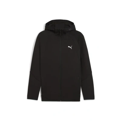 Image of Puma Evostripe Zipup sweatshirt, Men&#039;s, Size: Large, Black