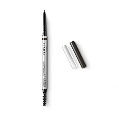 Image of KIKO Milano Micro Precision Eyebrow Pencil 0.05g (Various Shades) 06 Black