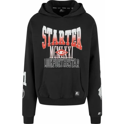 Image of Starter BLACK LABEL Men&#039;s Mcmlxxi Hoody Hooded Sweatshirt, Black, M
