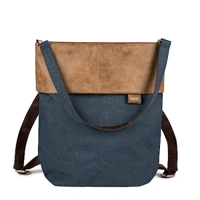 Image of zwei Olli OR12 Rucksack 34 cm, Blue, Cross Body Bags