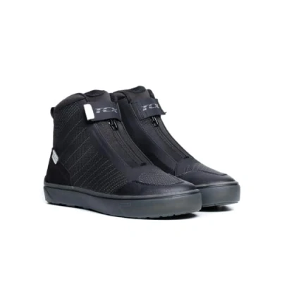 Image of TCX Men&#039;s Ikasu 2 Wp Motorcycle Boot, Black White, 8 UK