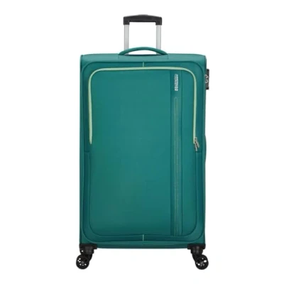 Image of American Tourister Sea Seeker, Green (Bayou Green), Spinner XL (80 cm 92.5 L), Suitcases &amp; Trolleys