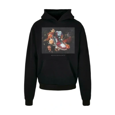 Image of Upscale by Mister Tee Renairssance Painting Oversize Hoodie, Men&#039;s, Size: XS, Black
