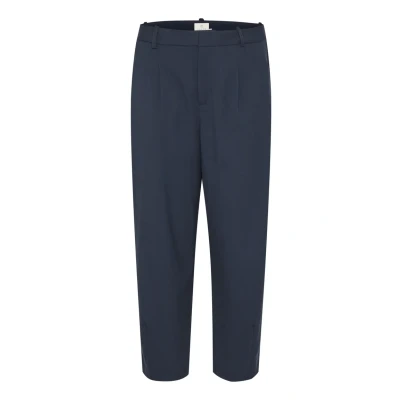 Image of Kaffe Kamerle Suiting Chinos, Women&#039;s, Size: 6, Midnight marine
