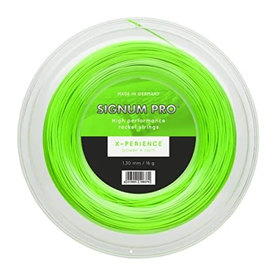 Image of Signum Pro X Perience Tennis String Reel 16g 1.30mm (4013001106370), Green