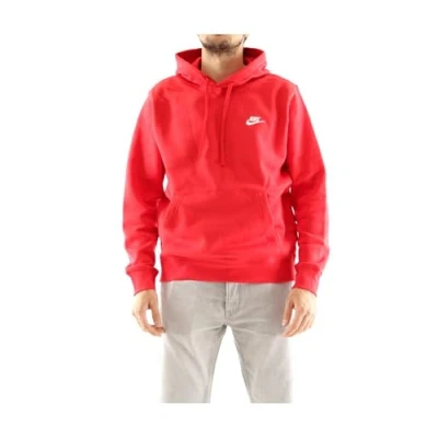 Image of Nike Sportswear CLUB Hoodie Hoodie, Men&#039;s, Size: Large, University red/white