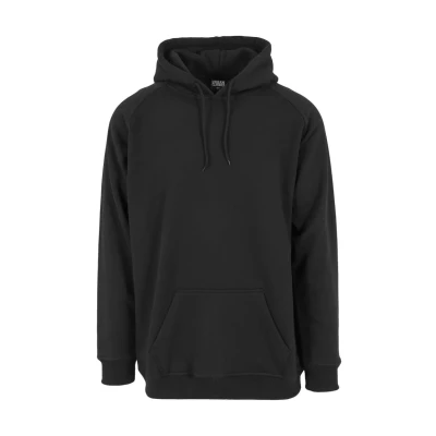 Image of Urban Classics TALL Hoodie, Men&#039;s, Size: Medium, Black
