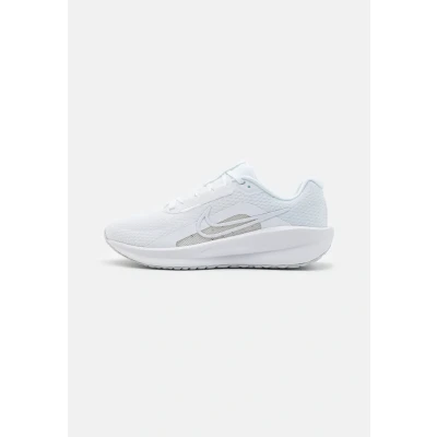 Image of Nike Performance Downshifter 13 Neutral running shoes, Women&#039;s, Size: 3, White/platinum tint Textile/synthetics