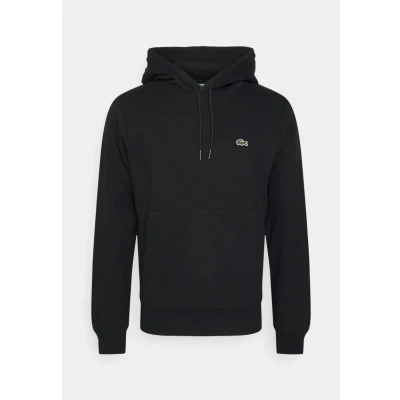 Image of Lacoste Lifestyle Unisex Hoodie, Size: XL, Noir