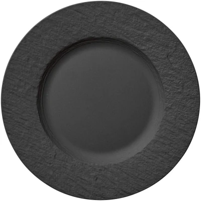 Image of Villeroy &amp; Boch Dinner Plate Manufacture Rock Black ø 27 cm