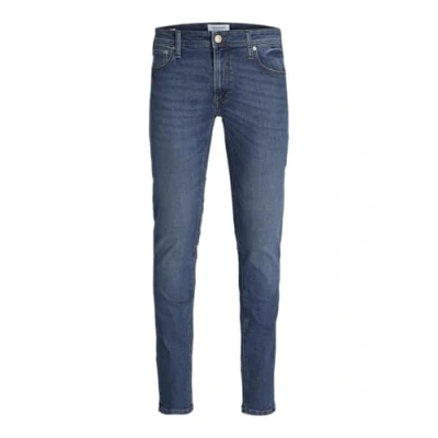 Image of Jack &amp; Jones Jjiliam Jjoriginal Jeans Skinny Fit, Men&#039;s, Size: 44x32, Blue denim