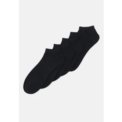 Image of Jack &amp; Jones Jacbasic Short SOCK 5 PACK Socks, Men&#039;s, Size: One Size, Black