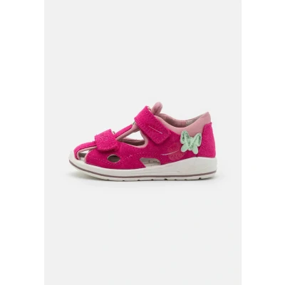 Image of Superfit Boomerang Sandals for kids, Size: 8K, Pink/rosa Suede