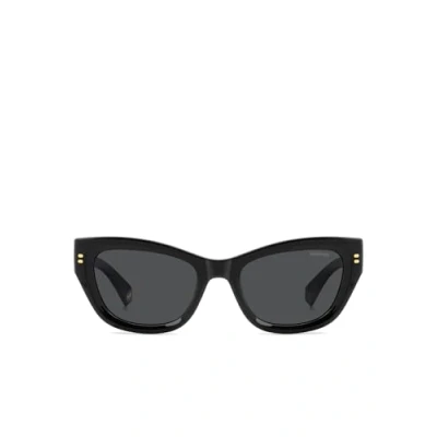 Image of Polaroid Sunglasses PLD 6237/S/X Black/Grey Polarized 52/20/140 Women&#039;s Glasses, Polarized,