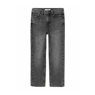 Image of Name it Relaxed fit jeans for kids, Size: 9y, Dark grey denim