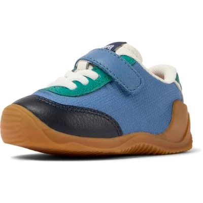 Image of Camper Dadda Unisex Trainers for kids, Size: 8.5K, Blau/weiß Leather/synthetics