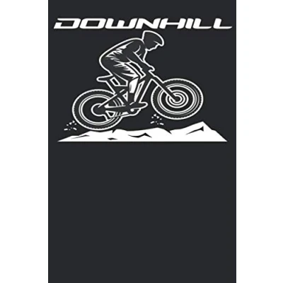 Image of Downhill: Notizbuch DIN A5 Kariert 120 Seiten Fahrrad MTB Mountainbike Rennrad Downhill Radsport Bike als Geschenkidee &amp; Geschenk zum Geburtstag ... Planer Tagebuch Notizheft Notizblock