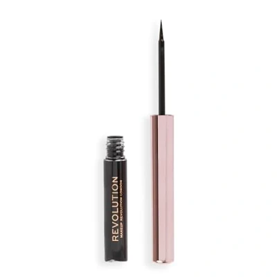 Image of Revolution Super Flick Liquid Eyeliner 2.4ml (Various Shades) Black
