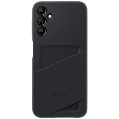 Image of Samsung TPU Card Slot Back Cover Black Galaxy A14