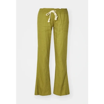 Image of Roxy Oceanside PANT Trousers, Women&#039;s, Size: XS, Green