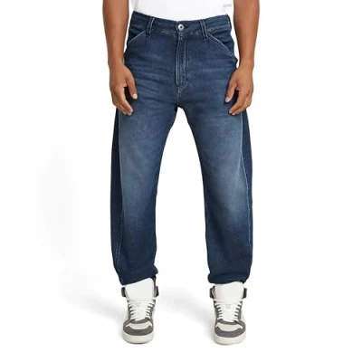 Image of G STAR Trainer Relaxed fit jeans darkblue denim, Men&#039;s, Size: 34x32, Dark blue denim