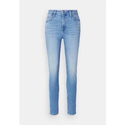 Image of Lee Scarlett HIGH Jeans Skinny Fit lightblue denim, Women&#039;s, Size: 26x31, Light blue denim