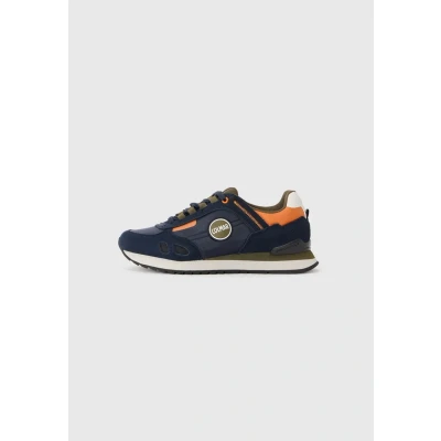 Image of Colmar Originals Travis Sport Trainers, Men&#039;s, Size: 8, Navy/military green/orange shoes