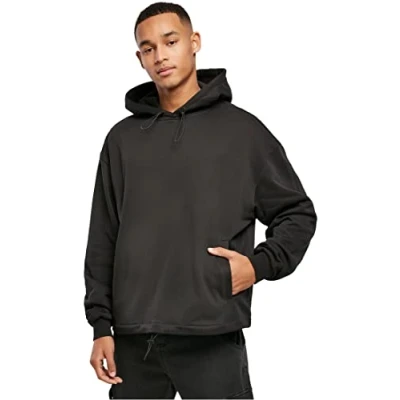 Image of Urban Classics Sport Hoodie, Men&#039;s, Size: XL, Black