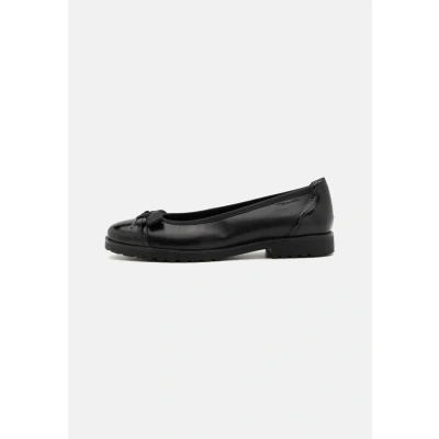 Image of Tamaris Women&#039;s 1 22126 43 Ballet Flat, Black, 3.5 UK
