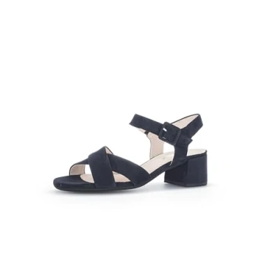 Image of Gabor Comfort Sandals, Women&#039;s, Size: 4, Dark blue shoes