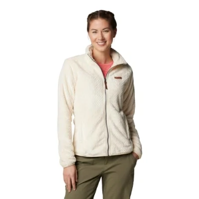 Image of Columbia FIRE SIDE II Sherpa Fleece jacket, Women&#039;s, Size: XS, Chalk