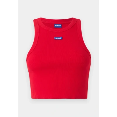 Image of HUGO BABY TANK Top, Women&#039;s, Size: XS, Dark red