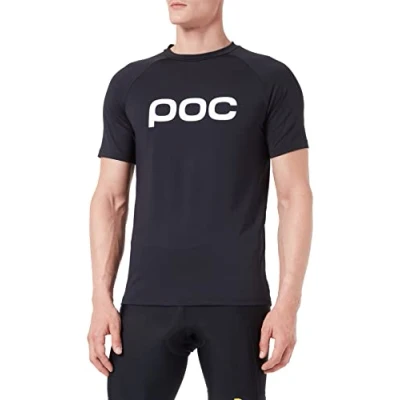 Image of POC Reform Enduro TEE Print Tshirt, Men&#039;s, Size: XL, Uranium black