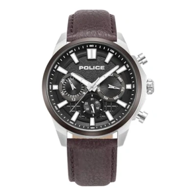 Image of Police Rangy Chronograph watch, Men&#039;s, Size: One Size, Black