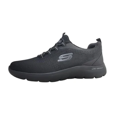 Image of Skechers Trainers black, Men&#039;s, Size: 8.5, Black Textile/synthetics